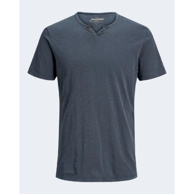 Light Blue Flamed Cotton T-Shirt Jack Jones