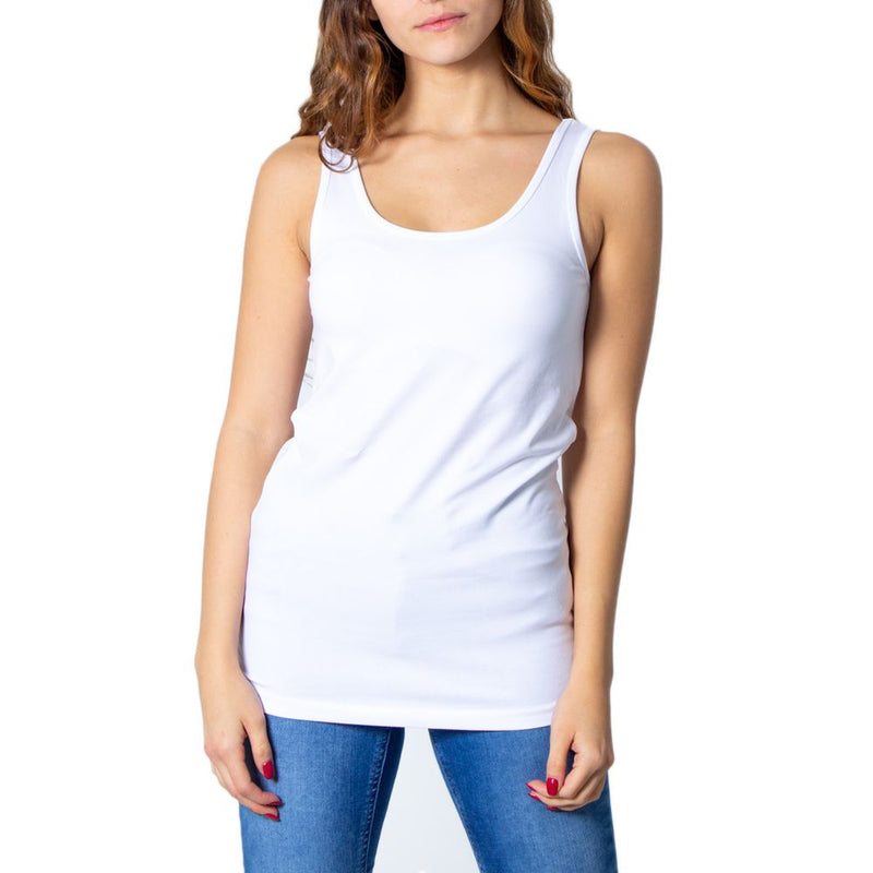 White Cotton Tops & T-Shirt Only