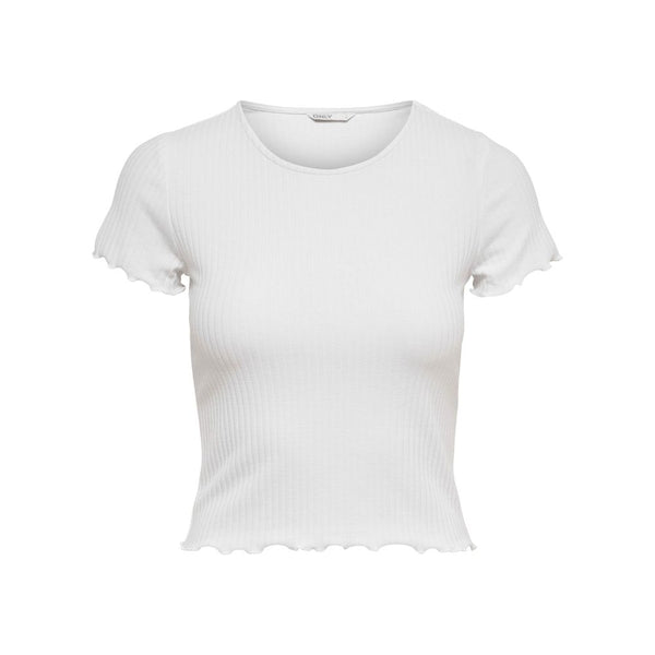 White Polyester Tops & T-Shirt Only