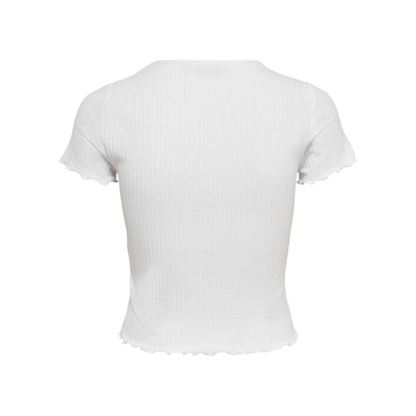 White Polyester Tops & T-Shirt Only