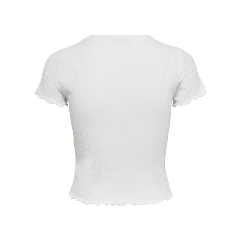 White Polyester Tops & T-Shirt Only