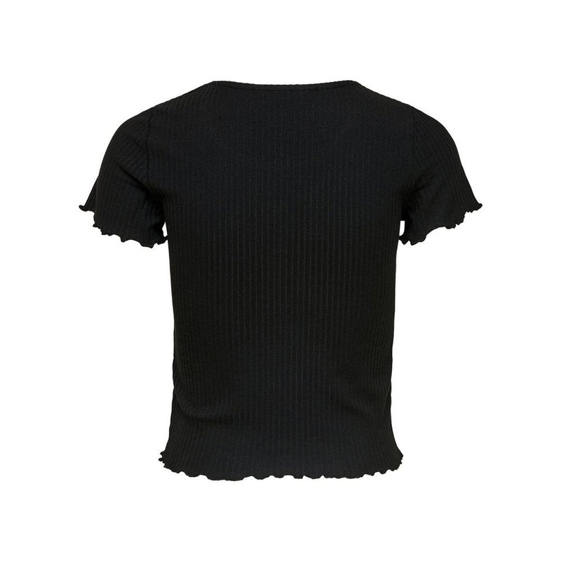 Black Polyester Tops & T-Shirt Only