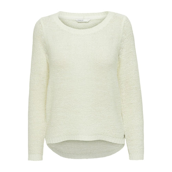 White Polyester Sweater Only