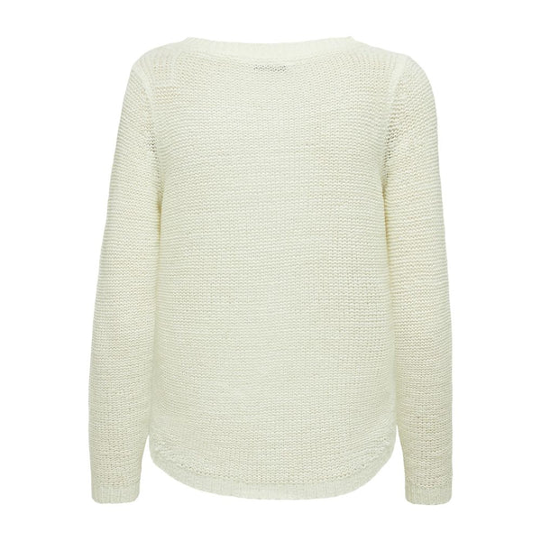 White Polyester Sweater Only