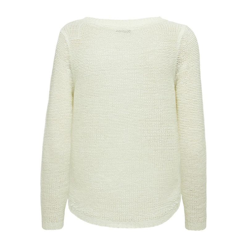 White Polyester Sweater Only