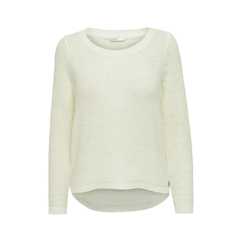 White Polyester Sweater Only