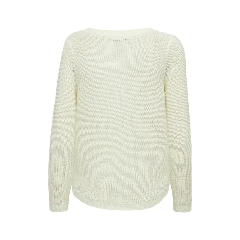 White Polyester Sweater Only