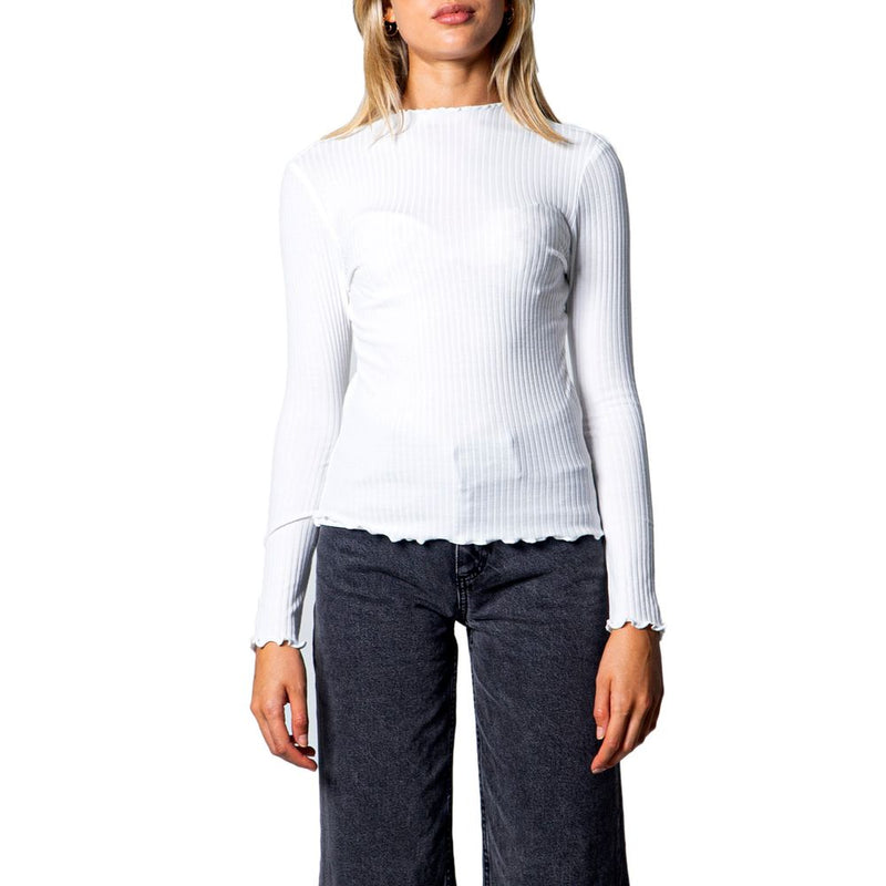 White Polyester Sweater Only