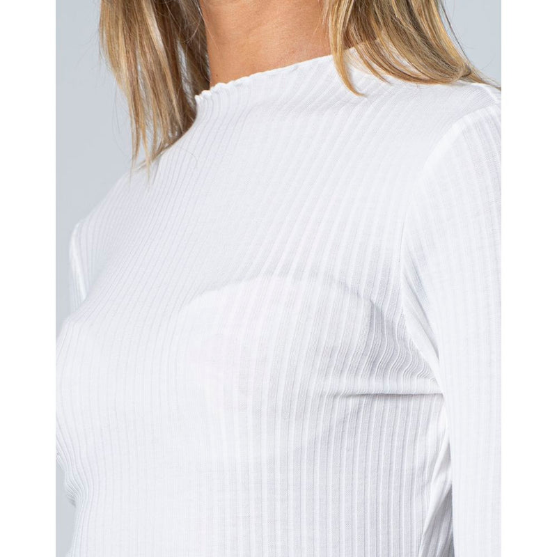 White Polyester Sweater Only