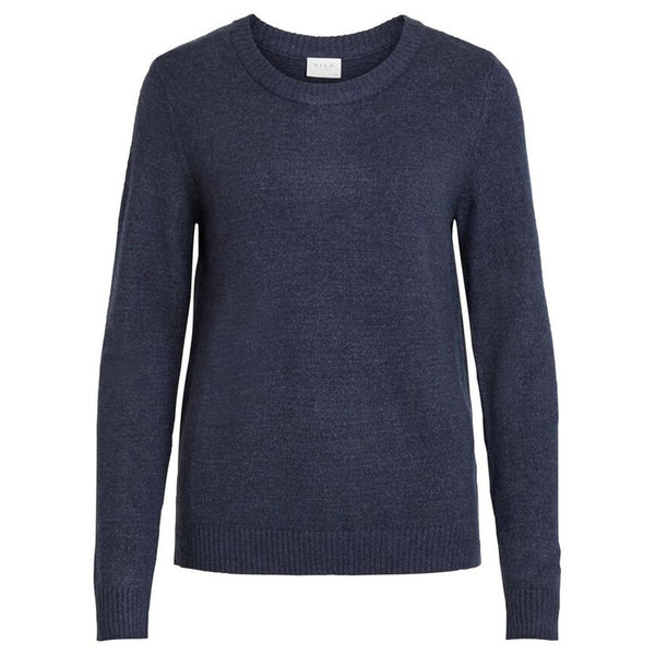 Blue Viscose Sweater Vila Clothes