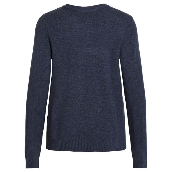 Blue Viscose Sweater Vila Clothes