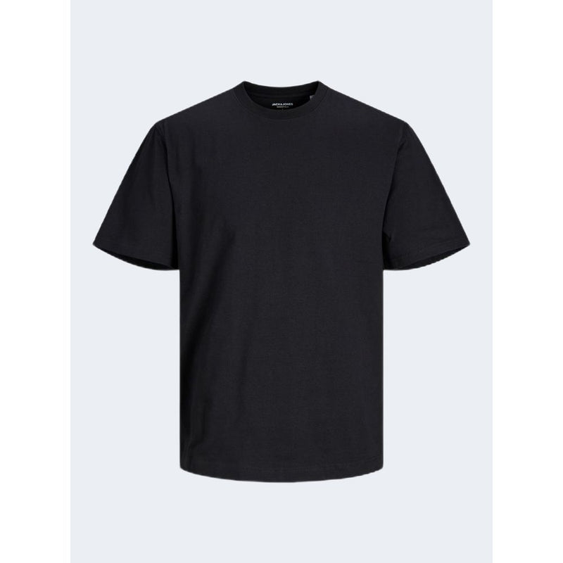 Black Cotton T-Shirt Jack Jones