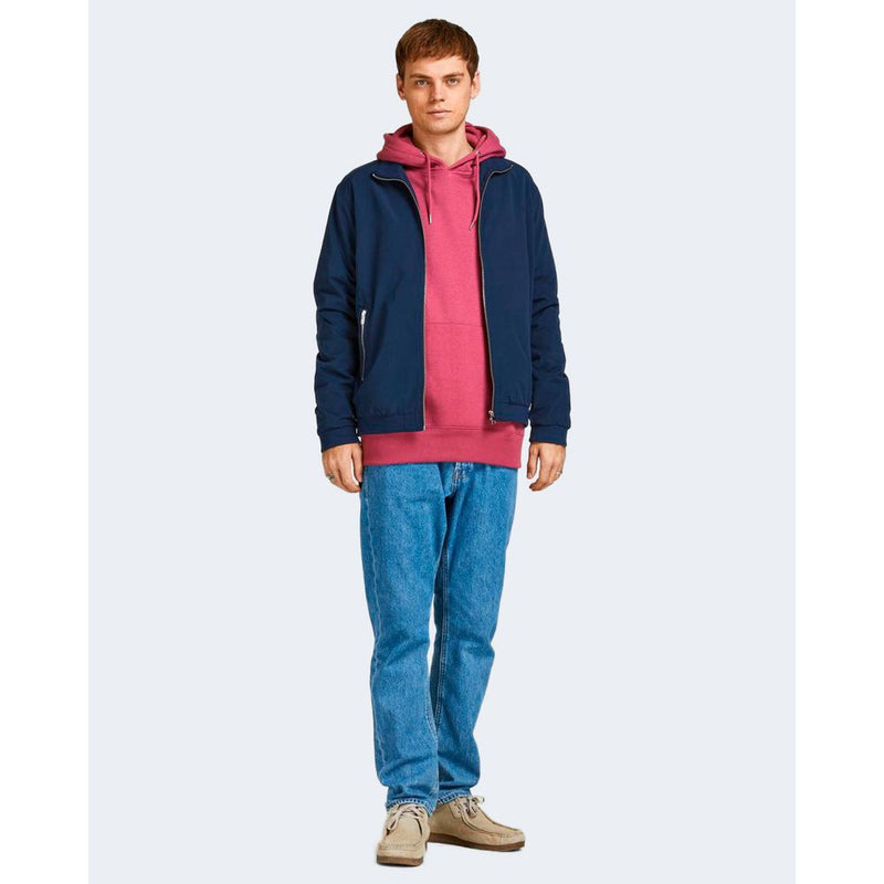 Blue Polyester Jacket Jack Jones