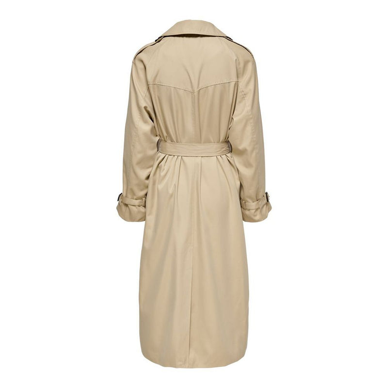 Beige Polyester Jackets & Coat Only