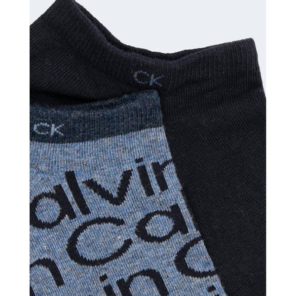 Blue Cotton Sock Calvin Klein