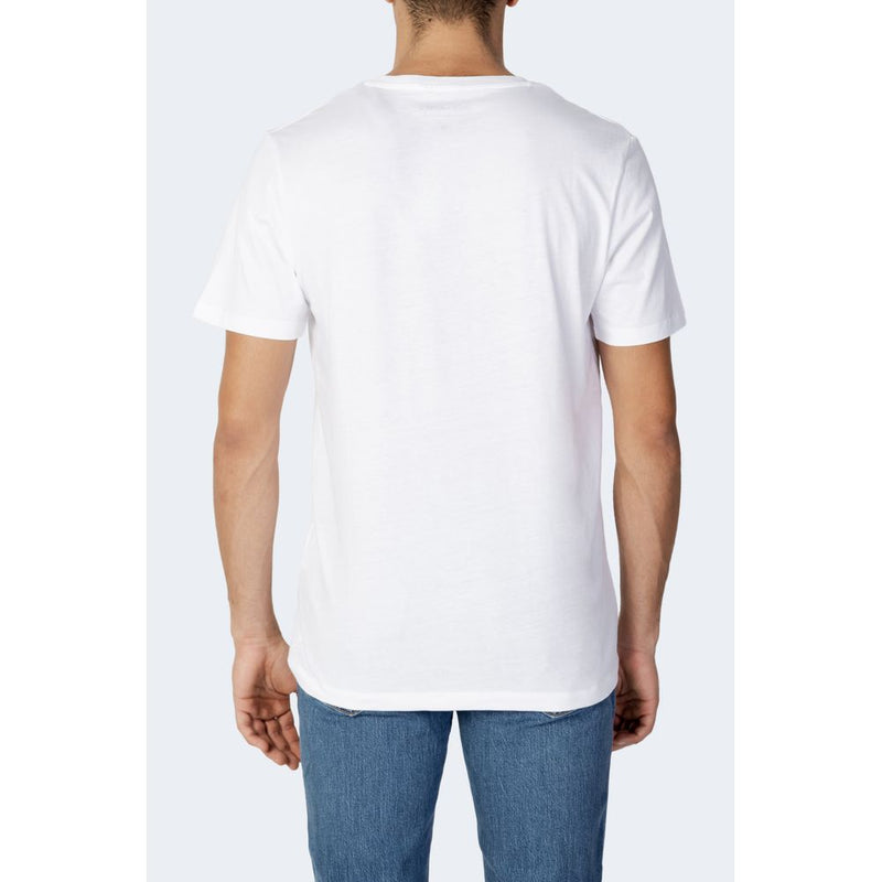 White Cotton T-Shirt Jack Jones