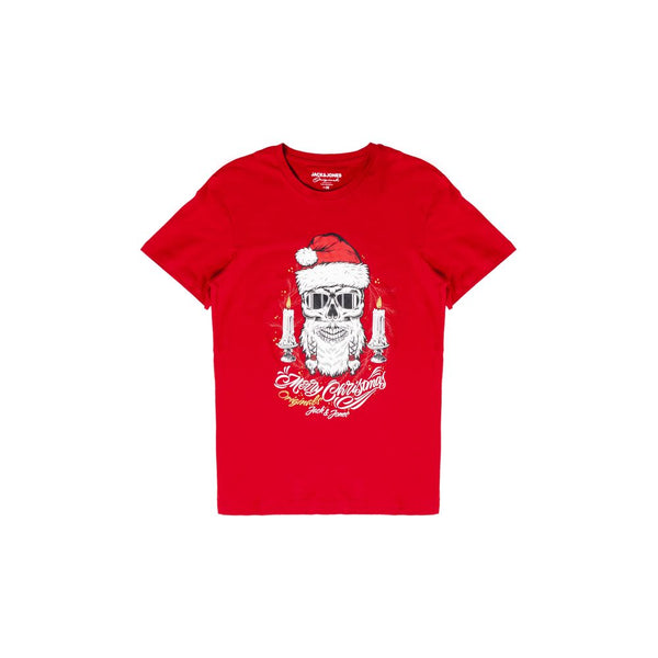 Red Cotton T-Shirt Jack Jones