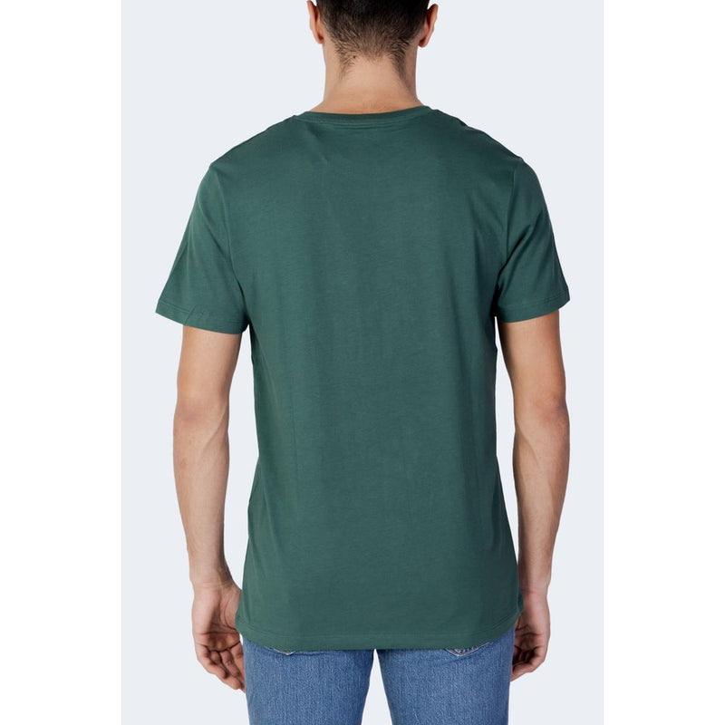 Green Cotton T-Shirt Jack Jones