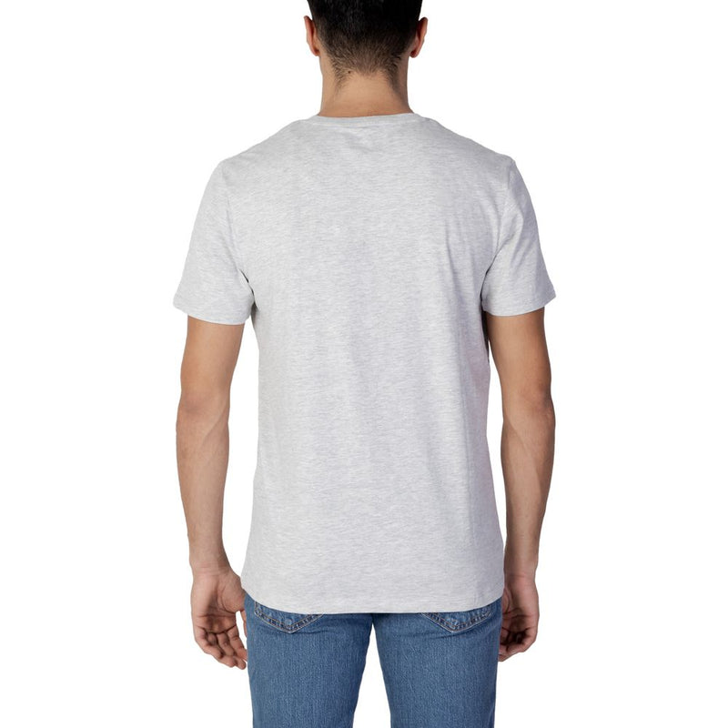 Gray Cotton T-Shirt Jack Jones