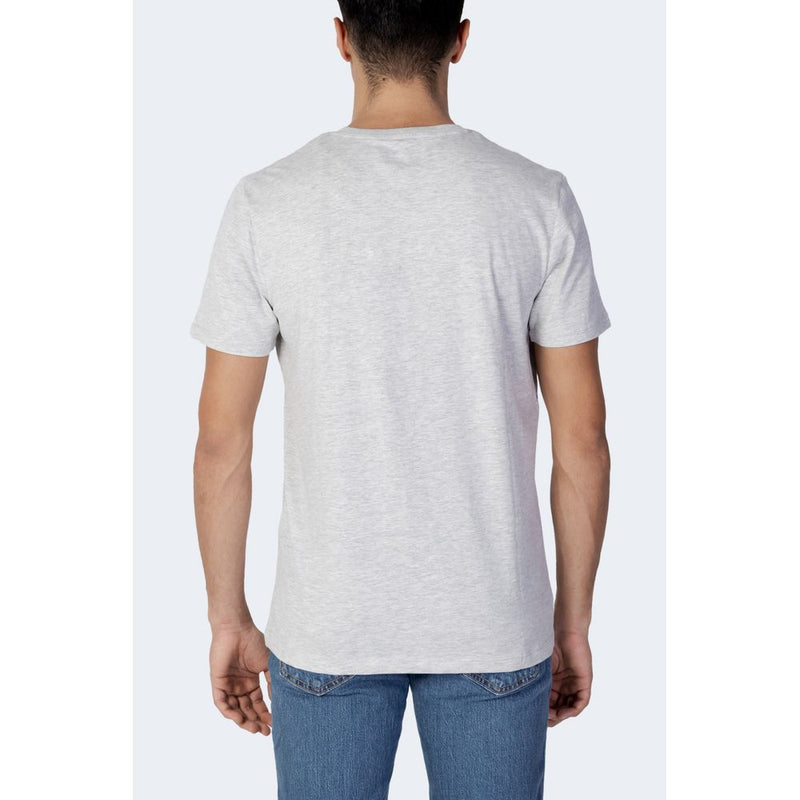 Gray Cotton T-Shirt Jack Jones