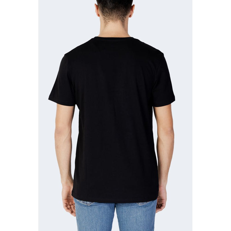 Black Cotton T-Shirt Jack Jones