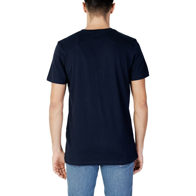 Blue Cotton T-Shirt Jack Jones