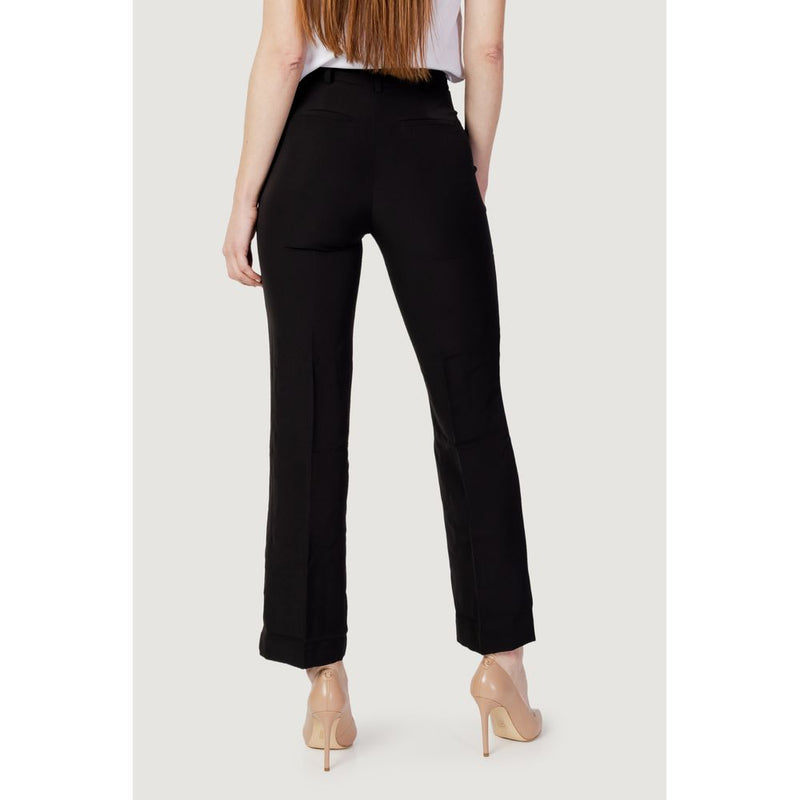 Black Polyester Jeans & Pant Guess