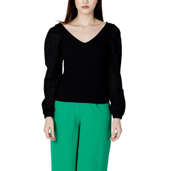 Black Cotton Tops & T-Shirt Only