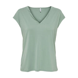 Green Tencel Tops & T-Shirt Only