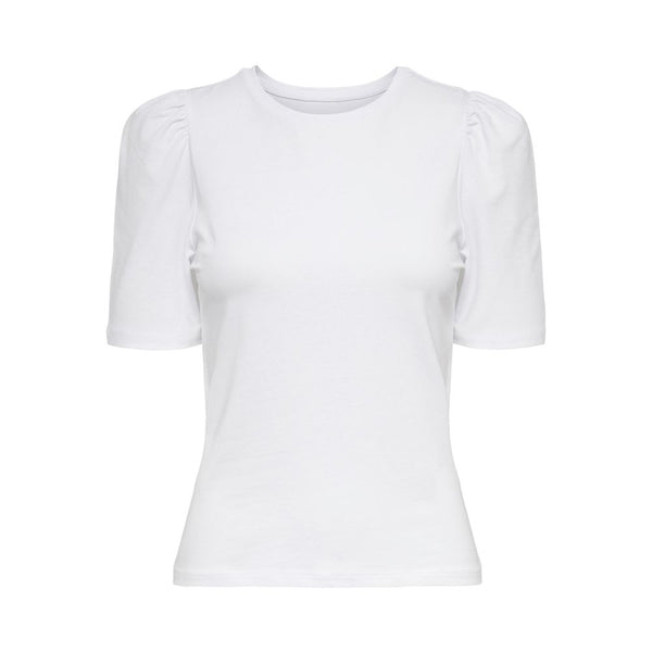 White Cotton Tops & T-Shirt Only