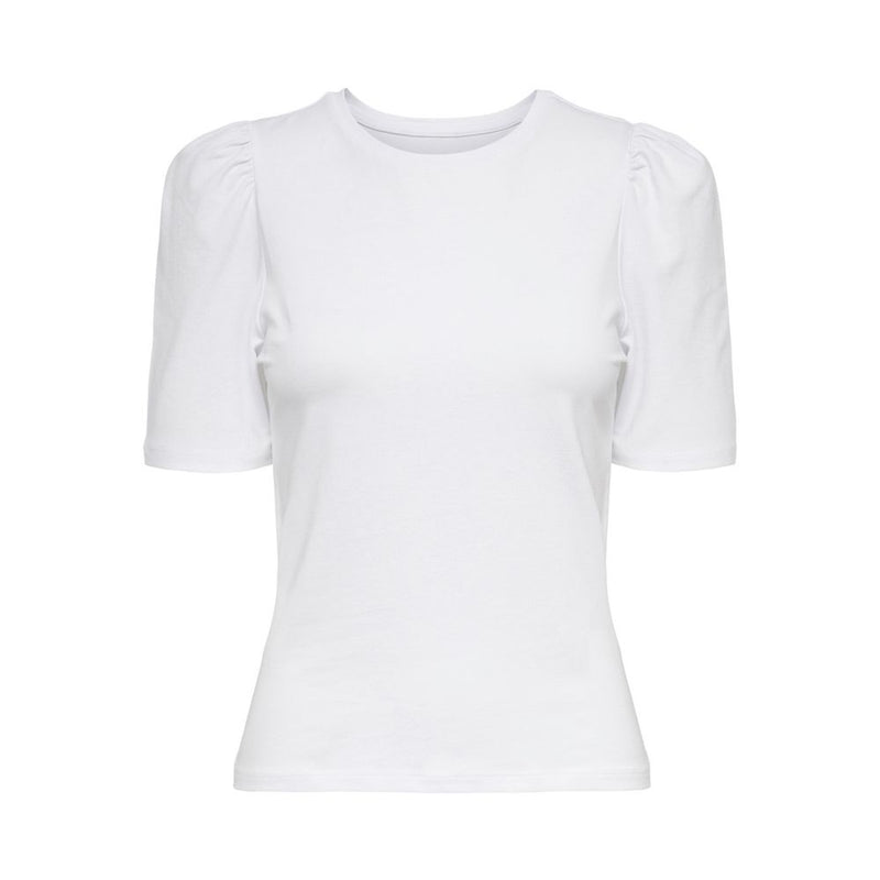 White Cotton Tops & T-Shirt Only