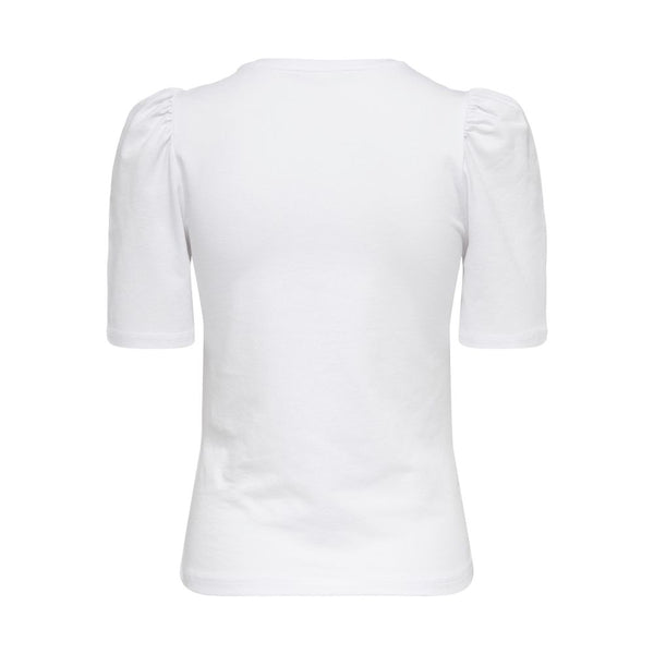 White Cotton Tops & T-Shirt Only