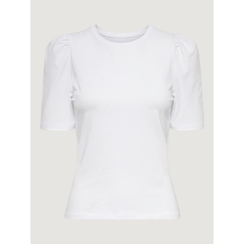 White Cotton Tops & T-Shirt Only