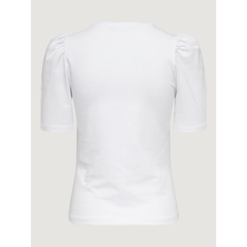 White Cotton Tops & T-Shirt Only