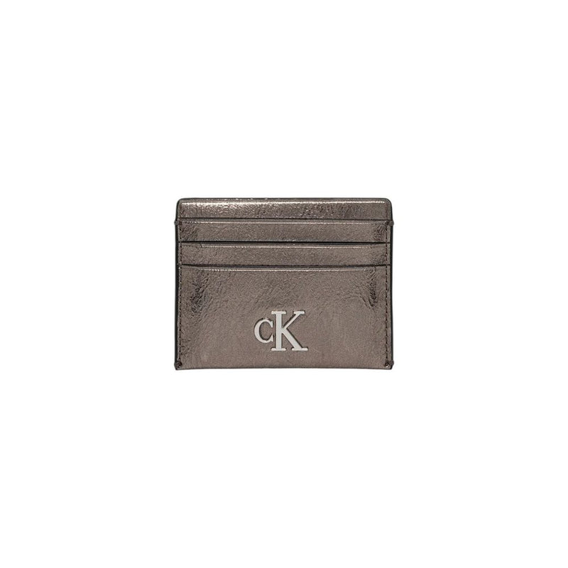 Gray Polyethylene Wallet Calvin Klein Jeans