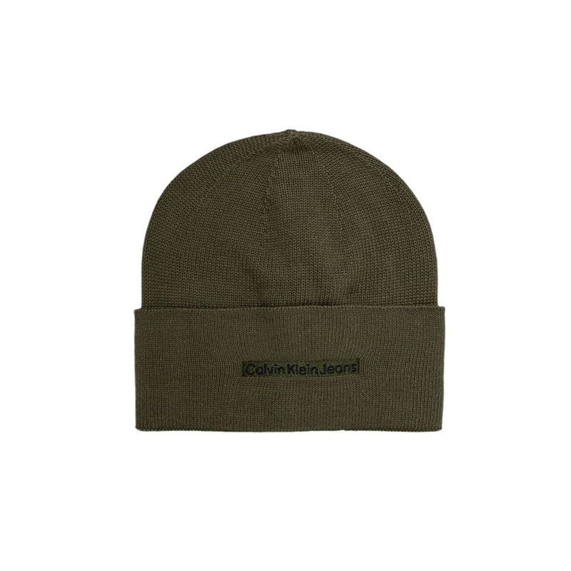 Green Cotton Hats & Cap Calvin Klein Jeans