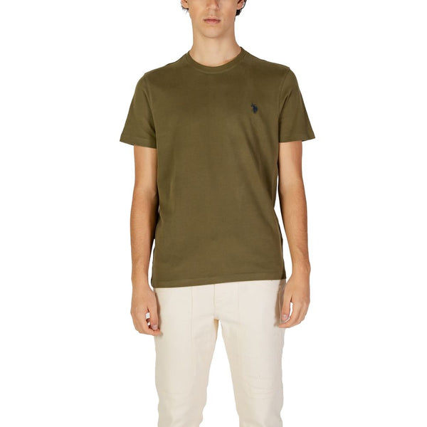 Green Cotton T-Shirt U.S. POLO ASSN.