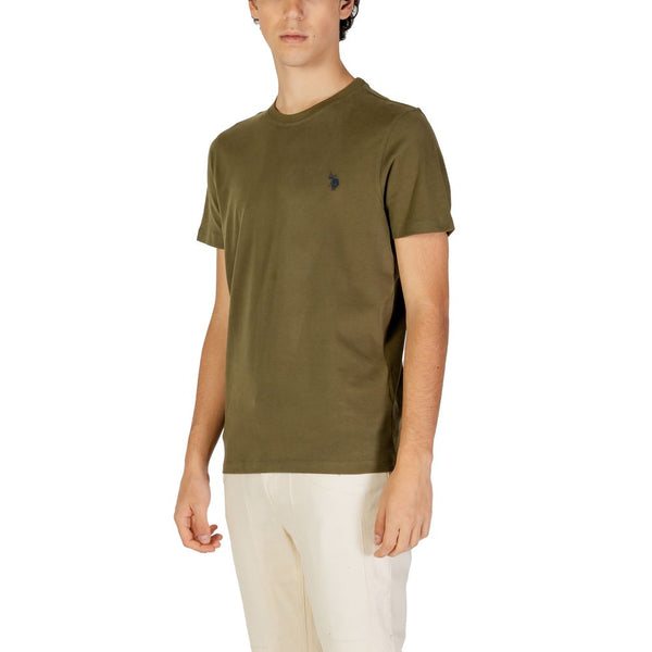 Green Cotton T-Shirt U.S. POLO ASSN.