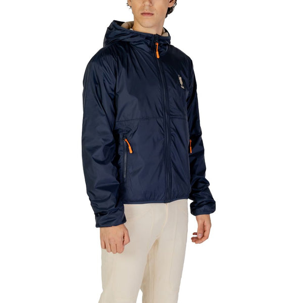 Blue Polyamide Jacket U.S. POLO ASSN.