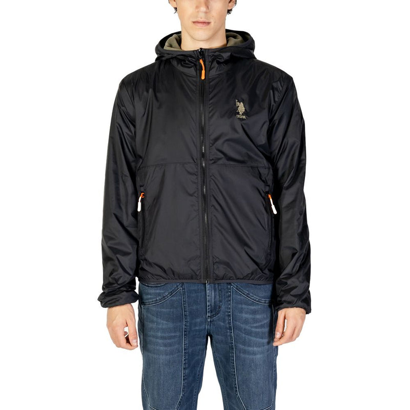 Gray Polyamide Jacket U.S. POLO ASSN.