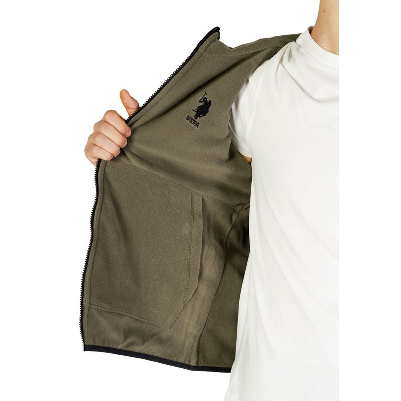 Gray Polyamide Jacket U.S. POLO ASSN.