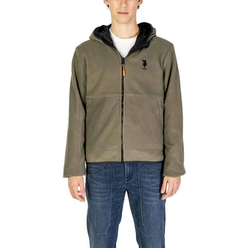 Gray Polyamide Jacket U.S. POLO ASSN.