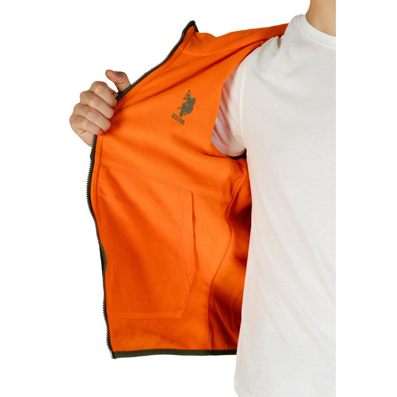 Green Polyamide Jackets & Coat U.S. POLO ASSN.