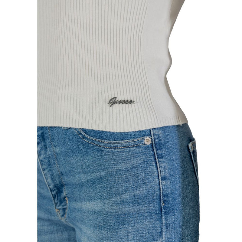 Cream Viscose Tops & T-Shirt Guess