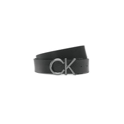 Black Leather Belt Calvin Klein