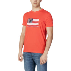 Red Cotton T-Shirt U.S. POLO ASSN.