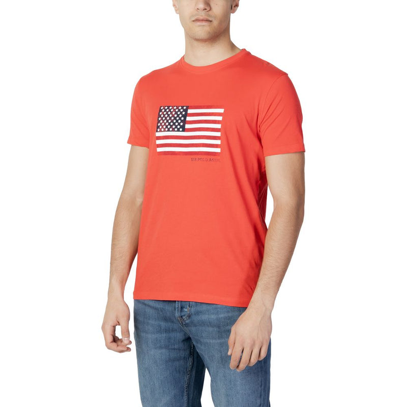Red Cotton T-Shirt U.S. POLO ASSN.
