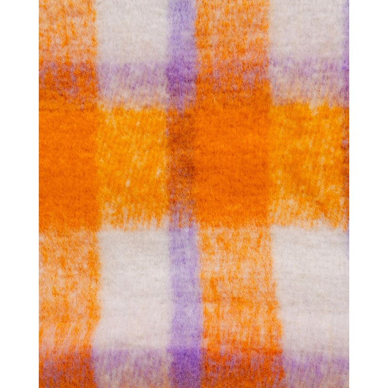 Orange Polyester Scarf Only