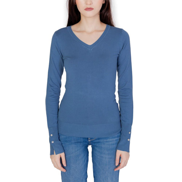 Blue Cotton Tops & T-Shirt Guess