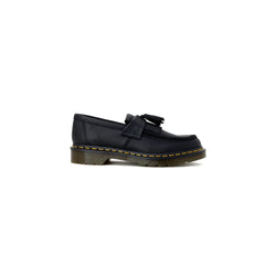 Black Leather Flat Shoe Dr. Martens